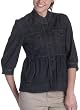 Bandolino Blu Women's Debbie Three Quarter Sleeve Denim Jacket