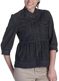 Bandolino Blu Women's Debbie Three Quarter Sleeve Denim Jacket