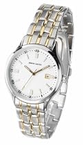 Pierre Cardin Gents Two Tone Bracelet  White Dial and Date Feature Watch