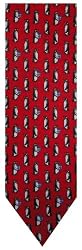 Men's Tommy Hilfiger Christmas Holiday Necktie Neck Tie Silk Penguin with Present