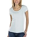 Mossimo® Black: Short-Sleeve Tissue Tee - Soft Sky