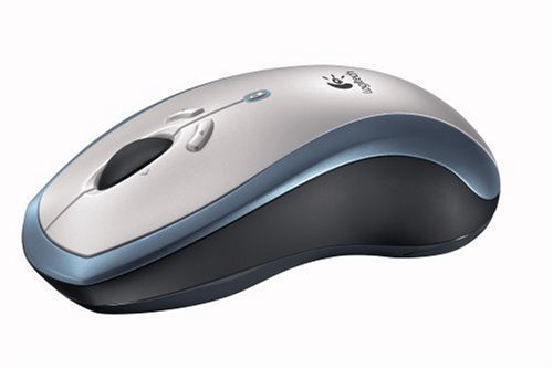 Logitech LX7 Cordless Optical Mouse - Silver