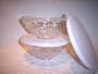 Tupperware Ice Prisms Small Serving Bowl Set