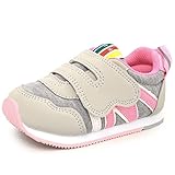 イフミー ベビーシューズ IFME ベビー靴 スニーカー 子供靴 つかまり立ち 歩き始め 12.5-14.5cm 赤ちゃん 乳児 幼児 男の子 女の子 ベロクロ ネイビー ピンク/30-6703 (1