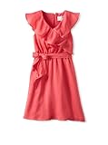 Us Angels Girl's 7-16 Ruffle Tie Waist Dress