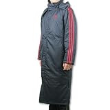 adidas アディダス adi-v II 中綿<strong>ロングコート</strong> CLIMAPROOF機能搭載ベンチコート ゴールドライント　ブルーライント　レッドライント　IL098-E90827