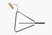 6 (six) Inch steel Musical Triangle by Nino
