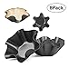 Tortilla Pan Nonstick Taco Shell Maker Salad Bowl Set of 8 Pack Perfect Tortilla Pan