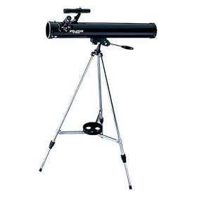 Polaris 76 AZ-P Refractor Telescope - Black