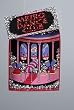 Fashion Avenue Hot Pink Glitter Metro Dance Club Christmas Ornament 5"