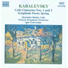 Kabalewski Cellokonzert 1 und 2 Golo
