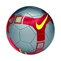 Nike T90 Pitch - Premier League Football - Silver / Red - Full Size 5