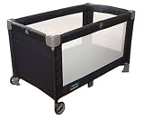 Tippitoes Travel Cot (Blue/Grey)