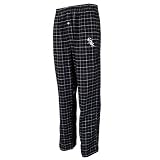 Chicago White Sox Black Plaid Gridiron Flannel Pants