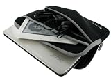 rooCASE HP Mini 311-1000NR 11.6-Inch Netbook Sleeve Case - (Inivisible Zipper Tri-Pocket Black)