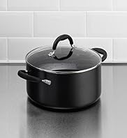 Black Aluminium Stockpot