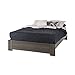 South Shore Gloria Platform Bed Gray Maple, Contemporary