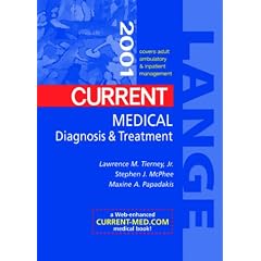 Current Medical Diagnosis and Treatment 2001