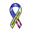 Support Our Troops Magnet - red white and blue
