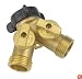 Gilmour 13 Brass 2-Way Connector