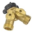 Gilmour Brass 2-Way Connector, #13