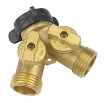 Gilmour 13 Brass 2-Way Connector