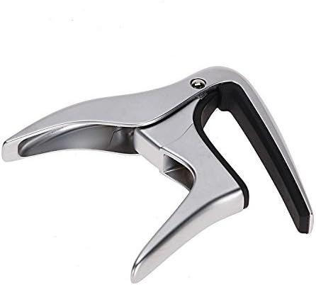 Ukulele Capo Pro,Quick Change Easy Use, Bright Chrome
