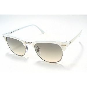 RAY BAN RB 3016 Sunglasses Rayban RB3016 White 988 32 Clubmaster Shades