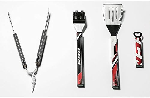 Hat Trick BBQ 4 Piece Set with Brush