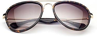 Female tide circular reflective color film a round sunglasses retro personality tide glasses (Tortoiseshell)