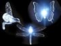SpareHand Set Of 3 - Decorative Solar Light - Hummingbird, Butterfly, Dragonfly