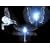 SpareHand Set Of 3 - Decorative Solar Light - Hummingbird, Butterfly, Dragonfly