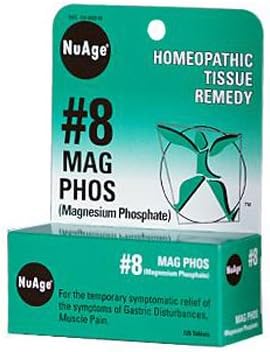 New - Hyland's NuAge Labs #8 Magnesium Phosphate - 125 Tablets