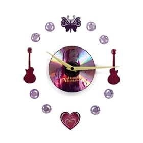 Hannah Montana Floating Wall Clock