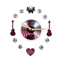 Hannah Montana Floating Wall Clock
