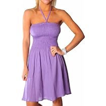 One-size-fits-all Ruffled Tube Dress/Coverup