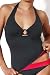 Moontide Carbon Cerise Reversible Solids B/C Halter Cami Top 10UK/8US/Small