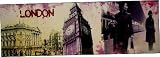 Produkt-Bild: Hochglanz Druck London III Bild 40x120