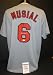 Stan Musial Autographed St. Louis Cardinals Grey/Away Jersey with JSA Authenticity