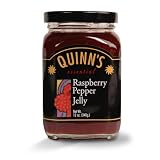Raspberry Pepper Jelly - Raspberries, Red Bells & Jalapenos - 12 ounce