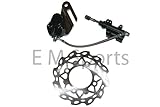Dirt Pit Bike Rear Hydraulic Brake Caliper 110cc 125cc w Brake Disk Coolster