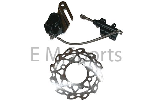 Dirt Pit Bike Rear Hydraulic Brake Caliper 110cc 125cc w Brake Disk Coolster