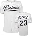 Adrian Gonzalez Majestic Home Authentic Onfield Cool Base San Diego Padres Jersey - 44