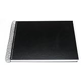 Darice 9-Inch-by-12-Inch Hardbound Sketch Book, 100-Sheets