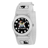 Miami Marlins Youth White Unisex Watch