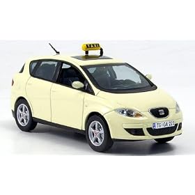 Seat Toledo, Taxi Allemagne, Model Car, Miniature d�j� mont�e, J-Collection 1:43
