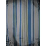 Allen+Roth Annapolis Faux Silk Stripe Tab Top Pane by 