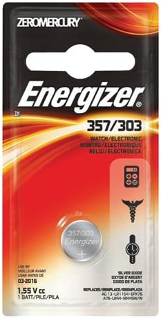Watch Batt Energizer 357bpz(6) 1.5 VOLT