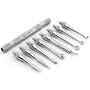 Suvorna Professional Blackhead Remover / Cleaner & Comedone Extractor Skin Care Kit (8 Pieces)