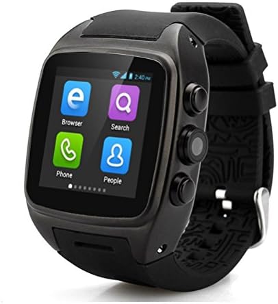 Firely? Android 4.4 Smart Watch Phone X01 Inteligente Screen Dual Core Smart Watch GPS 3g/gsm/wcdma Waterproof Black